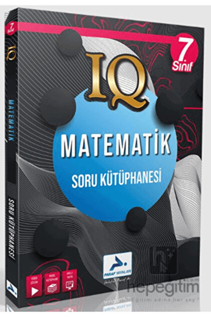 Paraf Yayınları 7. Sınıf Iq Matematik Soru Kütüphanesi - Fiyatı
