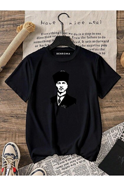 Atatürk Printed Oversized Unisex T-Shirt