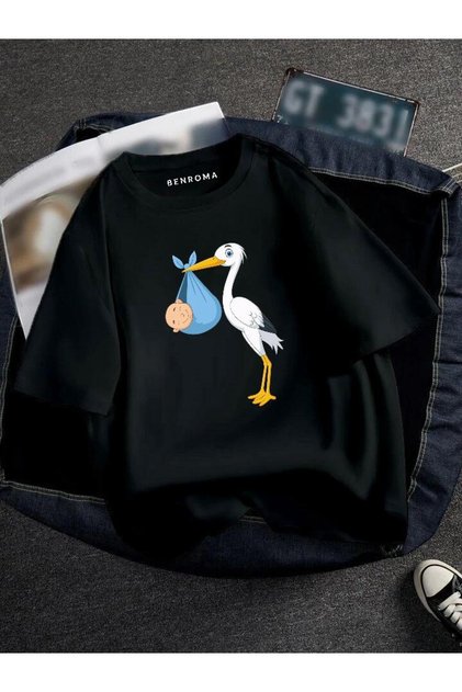 Pregnant Printed T-Shirt
