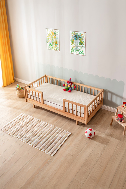 house on the hill baby Ballet柄　80cm Doqu Home Naturel Hand Made Latex Wool Baby Yatak - Fiyatı, Yorumları