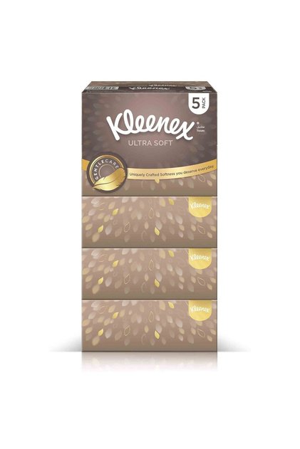 Ultra Soft Gentle Care Facial Tissue 3ply 5 x 96 Sheets for Sensitive Skin Strong Absorbent Tissue
