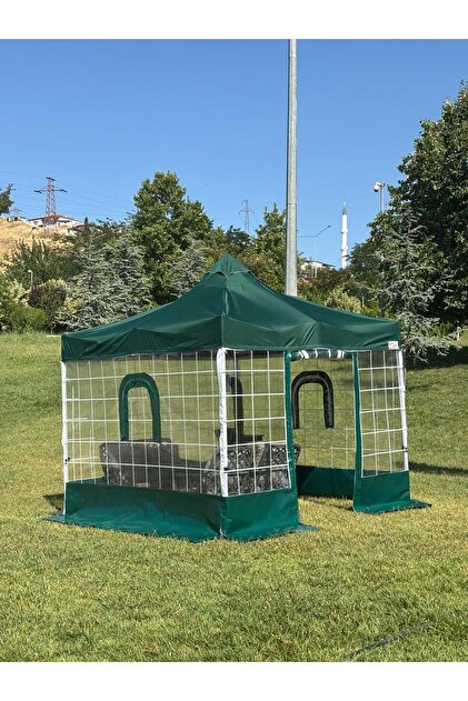 3X3 mt KATLANIR GAZEBO KIŞ BAHÇESİ