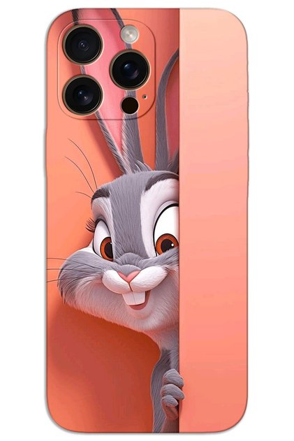 iPhone 16 Pro Max Case Hd Pattern Printed Back Cover - Bugsbunny 2