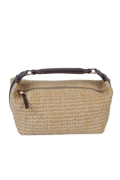 Nell Straw Bag with Adjustable Strap