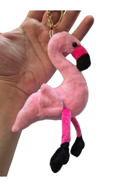 Flamingo Plush Keychain and Bag Ornament