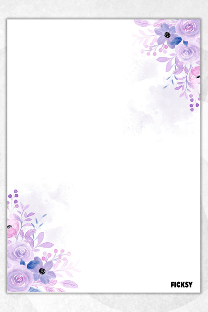A5 Floral Notepad Unlined Notebook - 50 Sheets - Memopad - Notepad - Notebook - Writing Paper