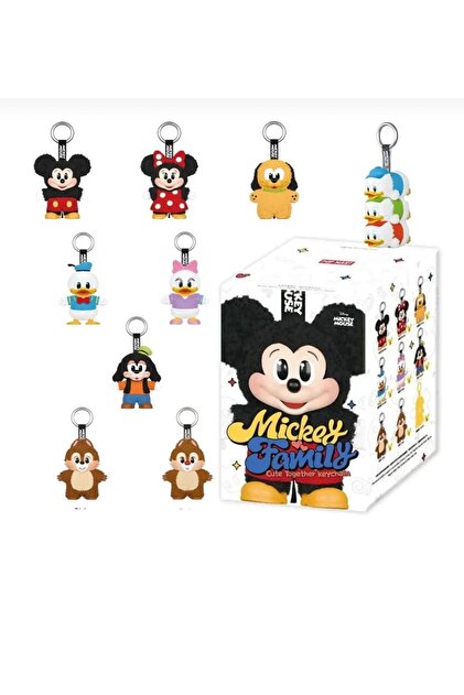 zenya store Mickey Family Labubu A Kalite Sürpriz Paket - Fiyatı