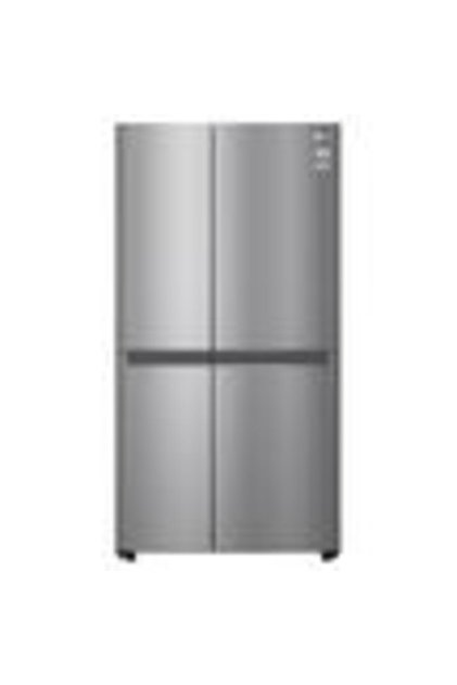 , Side By Side Refrigerator, 22.8 Cu Ft, Smart Diagnosis, Smart Inverter Compressor, Plantinum Sil