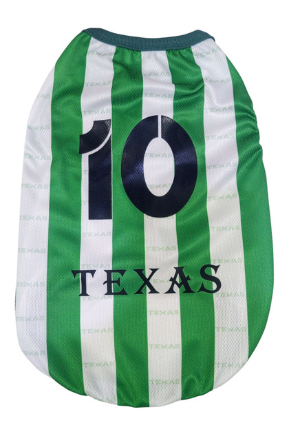 Cat and Dog Fan Jersey with Name and Number Written Bursa Colors Texas