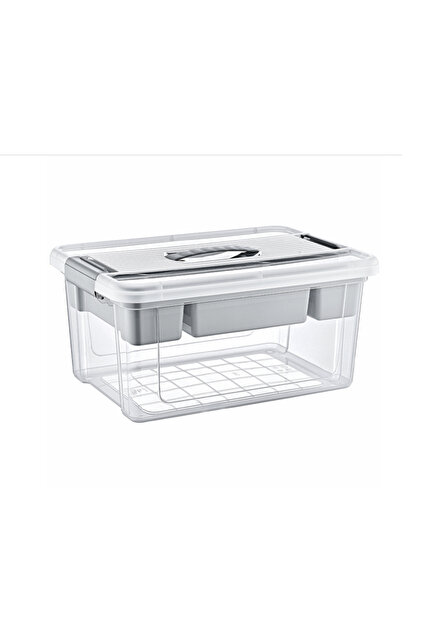 4AFACANÇEKİRGE Gree home Stormax 16 litre bölmeli saklama kabı