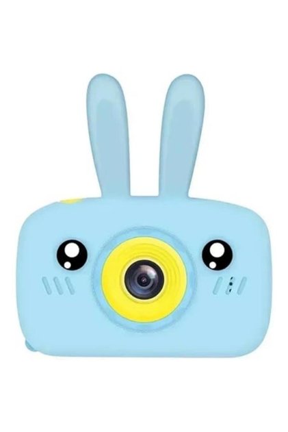 Mini kids' camera with 2" display, 1080p video, games & MP3 easy buttons, USB charge, 600mAh battery