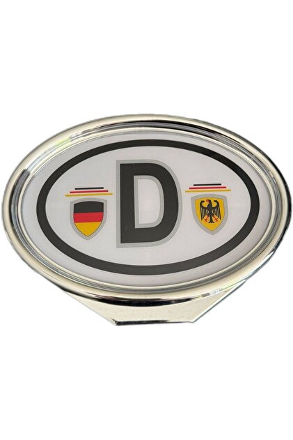 Ellipse Slatted Chrome Plated Arma D White 14X20Cm