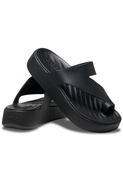 Crocs 210834-001 GETAWAY PLATFORM TOE LOOP SPOR TERLİK SANDALET