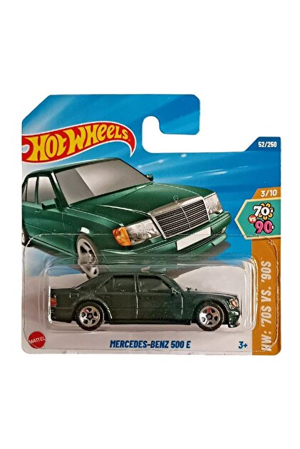ミニカー Hot Wheels Mercedes-Benz 500E HOT WHEELS Mercedes 500E Yeni Kasa Yeşil - Fiyatı, Yorumları