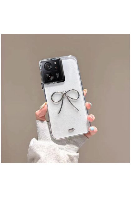 Xiaomi Mi 13T Compatible Case Bow Silicone Case Clear