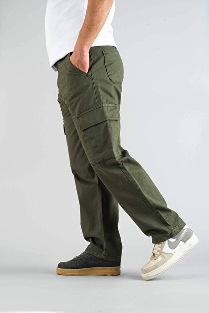 Relaxed New Season Sleeve Leg Baggy Loose Cargo Pantalon Hkb 2025