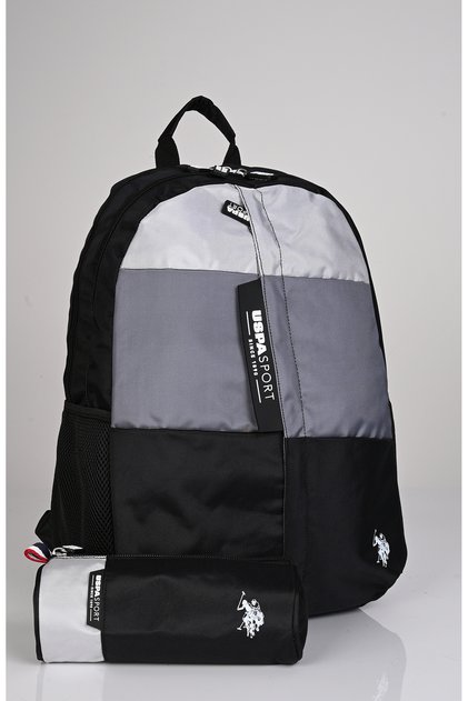 U.S. Polo Assn. Plcan24055 Placan2057 Unisex School and Backpack + Pen Holder Set