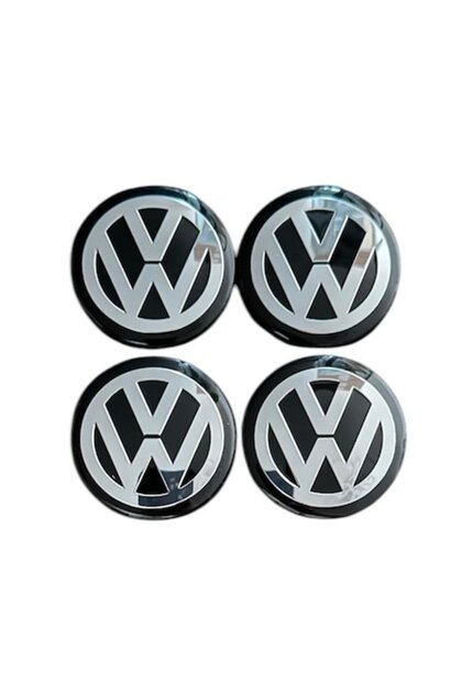 Set de 4 capace de jantă Volkswagen de 50 mm