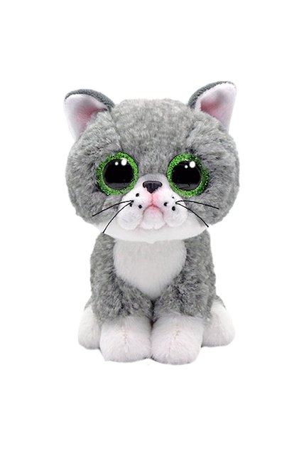 Plus Beanie Boos Fergus Pisica Gri 15cm (TY36581)