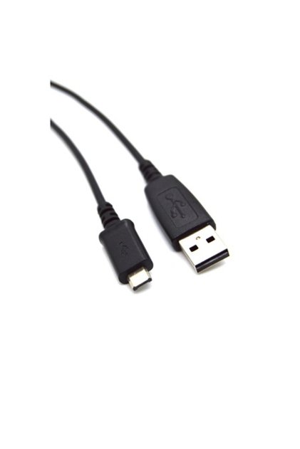Cablu de date pentru telefoane Samsung cu conector micro USB, lungime 1 m, negru