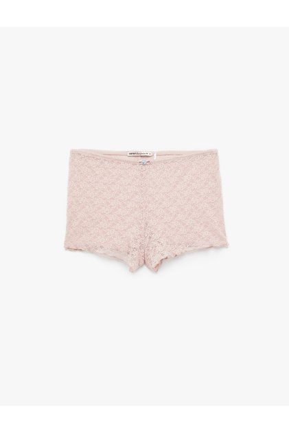 Lace Mini Shorts Pajama Bottoms