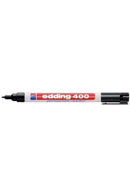 Marker permanent Edding 400, corp plastic, varf ro