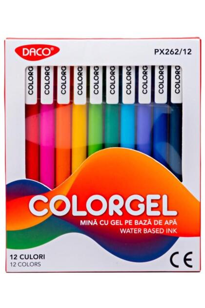 Set de culori gel Pix 12 px262/12 12 bucăți