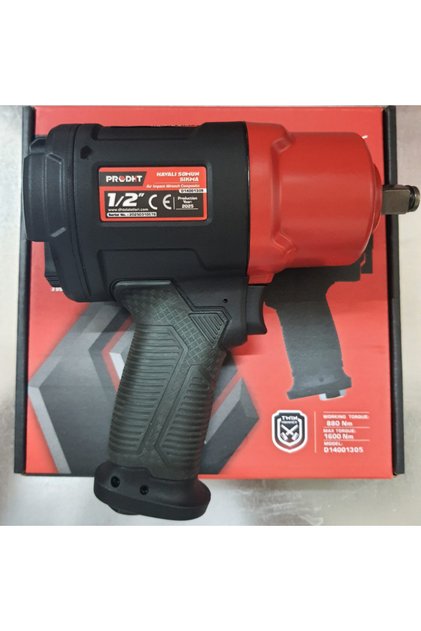 1/2" Havalı Somun Sıkma Sökme Tabancası 1600 Nm