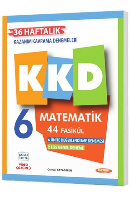 Kurmay Yayınları Kurmay 2026 6. Sınıf Matematik Kazanım Kavrama