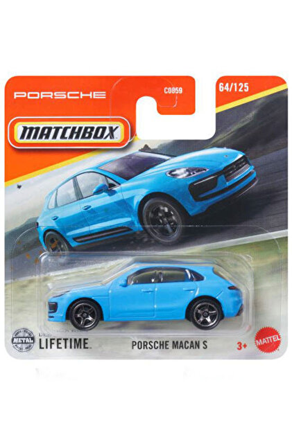 ミニカー michmach HOT WHEELS Matchbox - Porsche Macan S - Mavi (1/64) 2025 Serisi