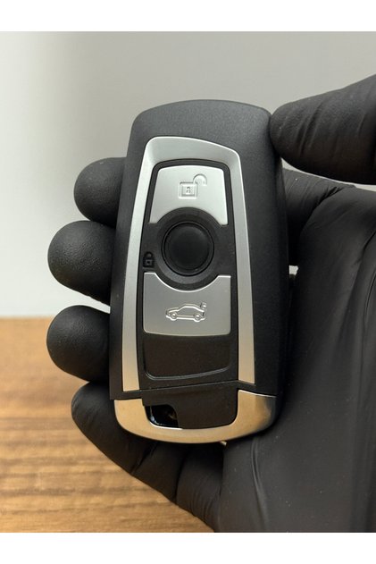 BMW Smart F30 F32 F10 F20 Compatibil 3 Butoane Carcasa Telecomandă Cheie Culoare Gri