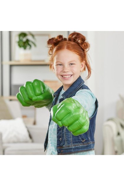 Süper Kahraman Yeşil Dev Hulk Yumrukları Lisanslı