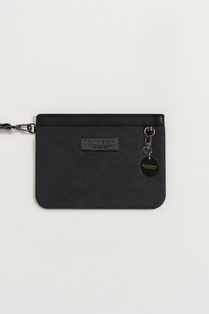 Unisex Denim Fabric Hand and Briefcase with Ankle Strap