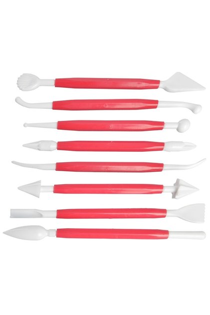 Spatule pentru decorarea torturilor, 8 buc.