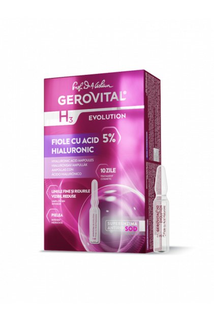GEROVITAL H3 EVOLUTION FIOLE AC HIALURONIC 10X2ml