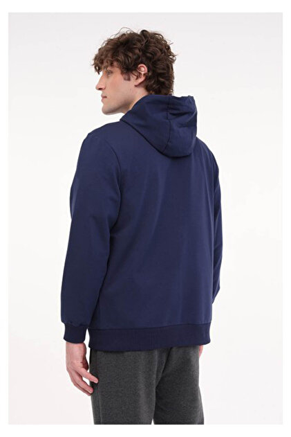 Lumberjack 5W Mb Sn72 Fz Hod 5Pr Lacivert Erkek Spor Sweatshirt
