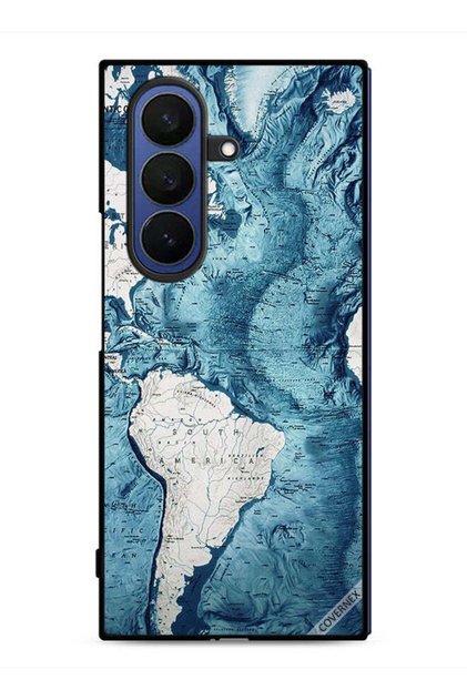 غطاء حماية لهاتف Samsung Galaxy Z Fold7 - رسم خريطة