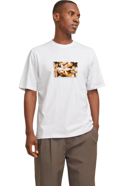 JACK & JONES Vesterbro Newton Box T-shirt - 12265742-Bright
