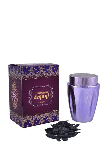 Bakhoor Amani 30gm – Premium Long-Lasting Bakhoor in Glass Jar | Rich Oriental Scent with S