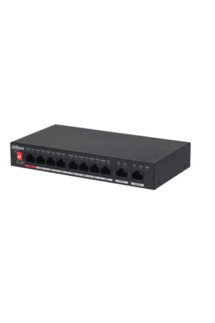 Comutator PoE cu 8 porturi 8xfe-2xge 96w Pfs3010-8et-96-v2