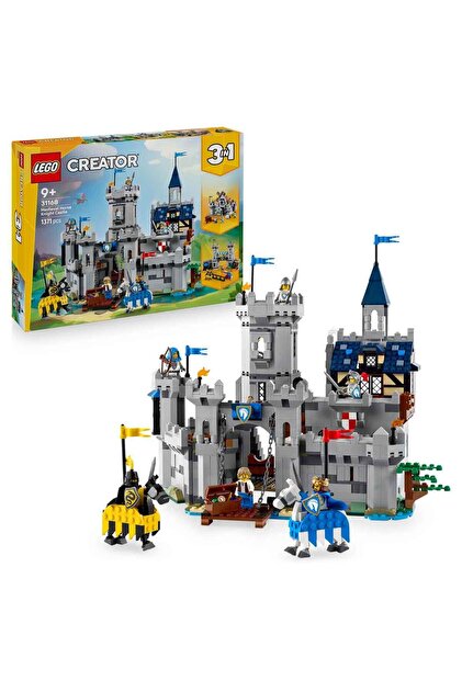LEGO ® Creator 3'ü 1 Arada Orta Çağ Atlı Şövalye Kalesi 31168 - 9+