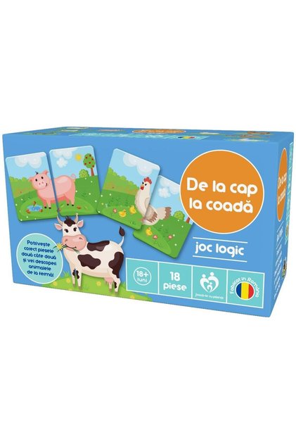 Joc logic - De la cap la coada
