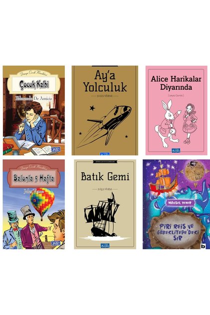 Piri Reis ve Göbeklitepe'deki Sır Middle School Reading Set 6 Books