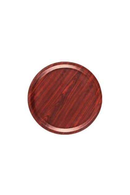 Non-Slip Verzalit Tray Round 38cm Serving Tray Matar Kitchen