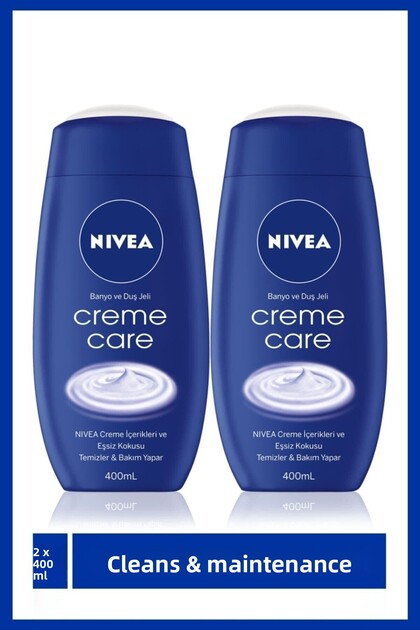 Creme Care Bath and Shower Gel 400ml, Extra Care Body Shampoo