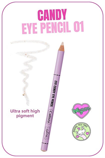 Eye Candy Eye Pencil 01 Angelic Pearl - White