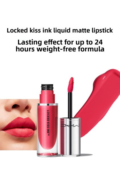 Hyperbole Locked Kiss Ink - 24 Hours Lasting Waterproof Matte Lipstick - 4 ml