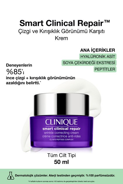 Smart Clinical Repair ™   Anti-Line and Wrinkle Cream 50 ml |   Hyaluronic Acid, Peptide