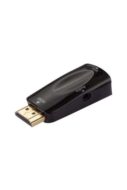 Adaptor HDMI la VGA,1080P, audio, negru, HOPE R