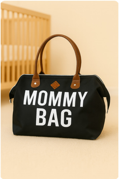 Mommy Bag Mother Baby Care Bag Waterproof, Large Volume, Shoulder and Hand Carrying Strap